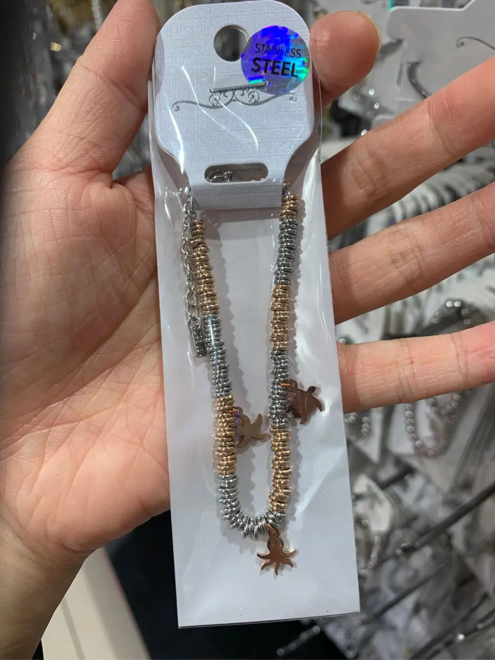 Mare Stella-Bracciale in Acciaio con Chiusura - BAC-413-756