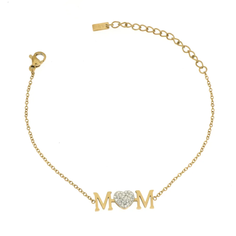 BAC-Mom 5376 - Bracciale in Acciaio con Chiusura - BAC-Mom 5376 - Bracciale in Acciaio con Chiusura