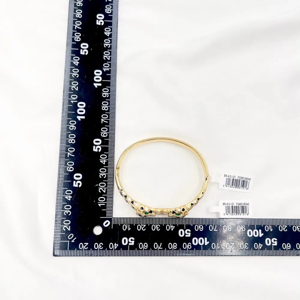 Pantera--Bracciale Rigido in Acciaio - BAR-413-121