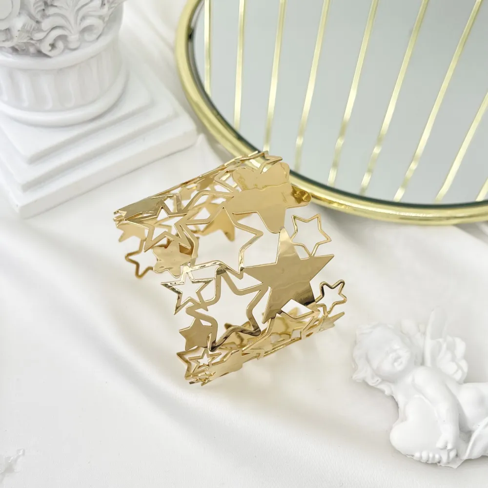 Stella-Bracciale Rigido in Acciaio - BAR-732-228