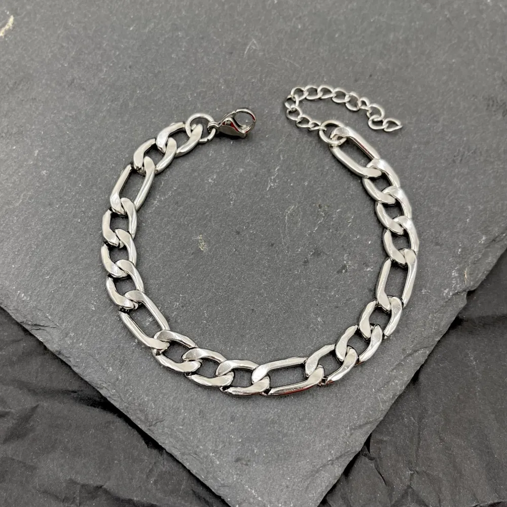 Catena 8mm 1.4NK3.1-Bracciale Unisex in Acciaio - BAU-208-262 8mm