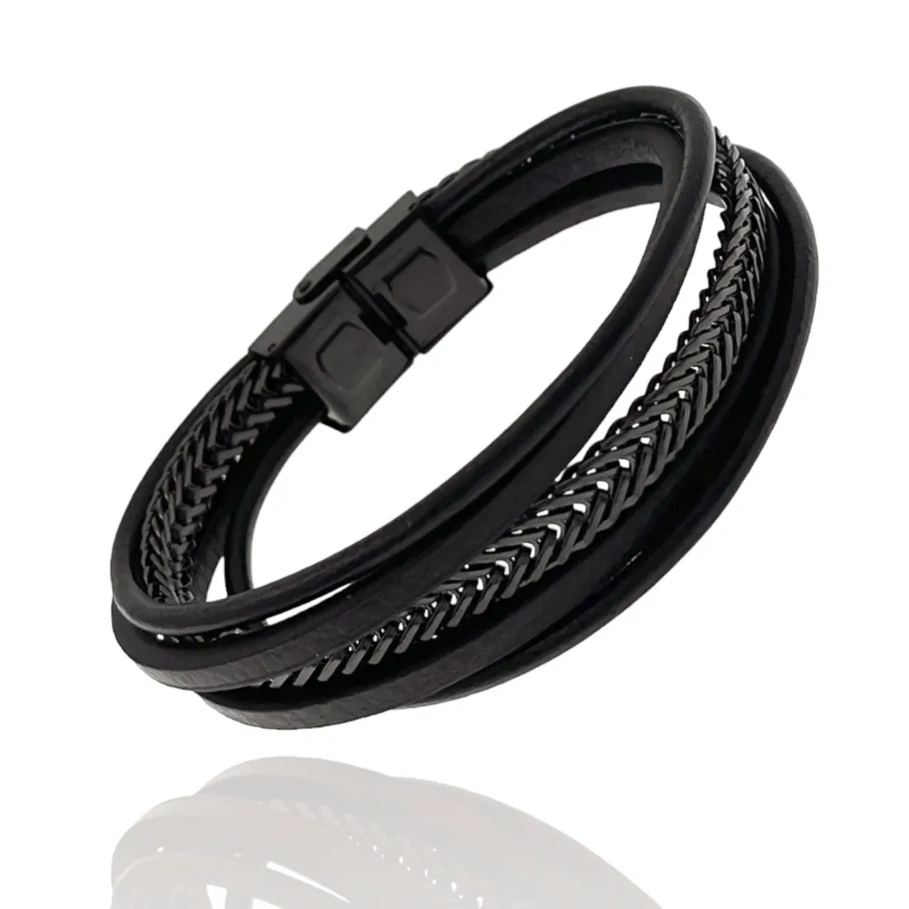 Multifili-Bracciale Uomo in Acciaio - BAU-720-01