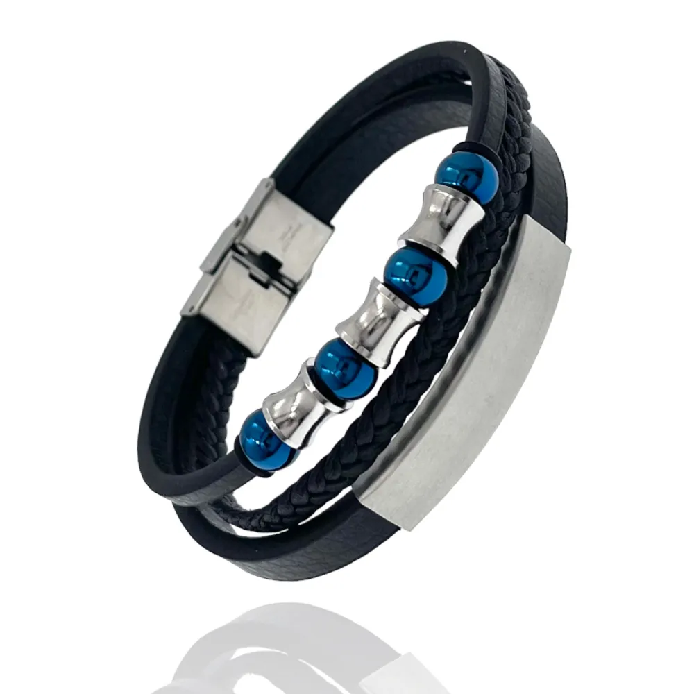 Multifili-Bracciale Uomo in Acciaio - BAU-720-07