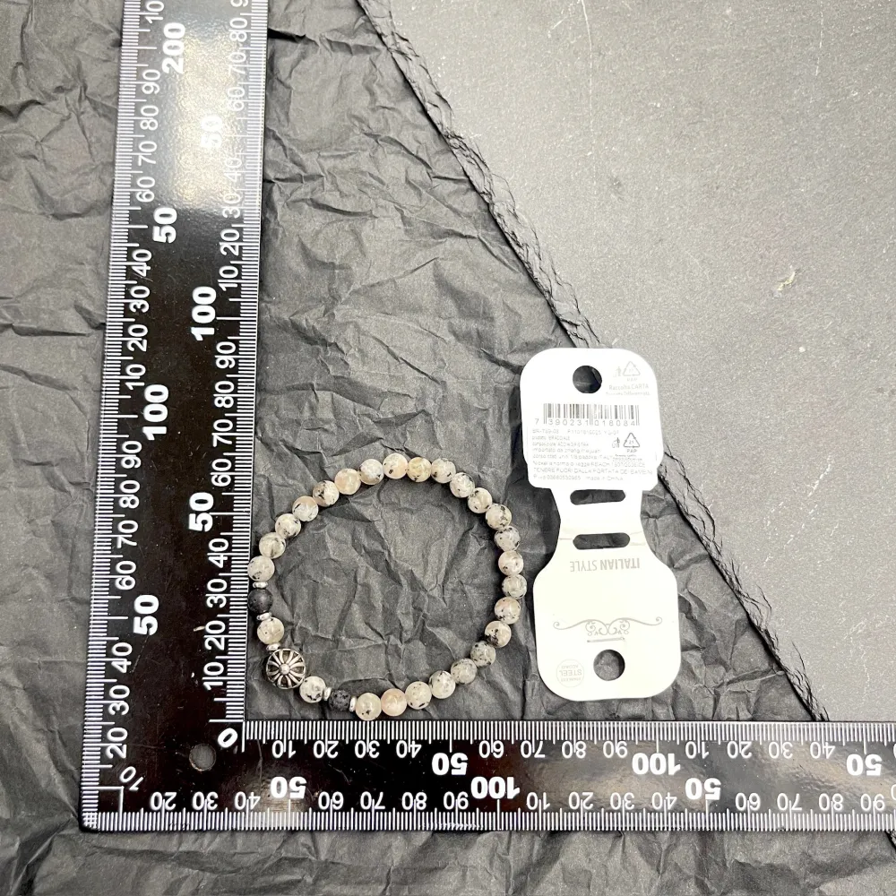 Semplice-Bracciale Elastico in Acciaio da Uomo - BAU-739-08 6mm