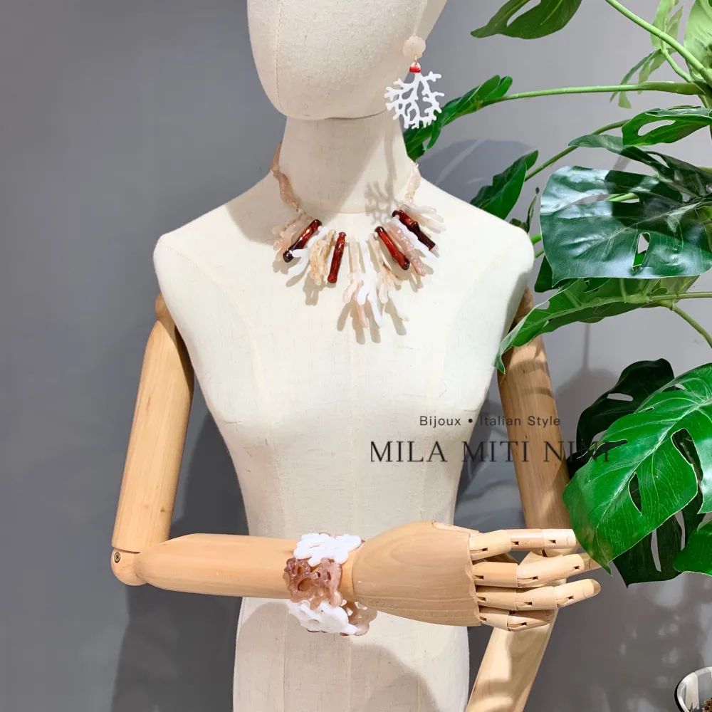 Corallo-Bracciale Resina - BMM-1282