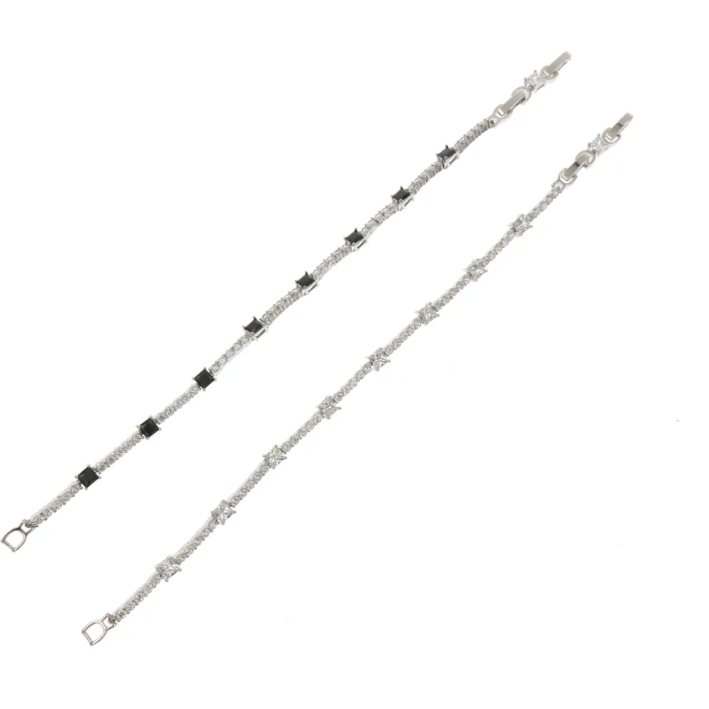BMZ6561- Tennis Quadrato-Bracciale con Zirconia Xuping - BMZ6561- Tennis Quadrato-Bracciale con Zirconia Xuping