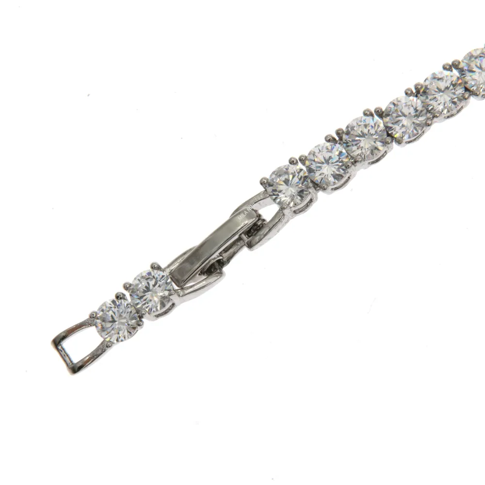 BMZ6583-Tennis 4mm-Bracciale con Zirconia Xuping - BMZ6583-Tennis 4mm-Bracciale con Zirconia Xuping