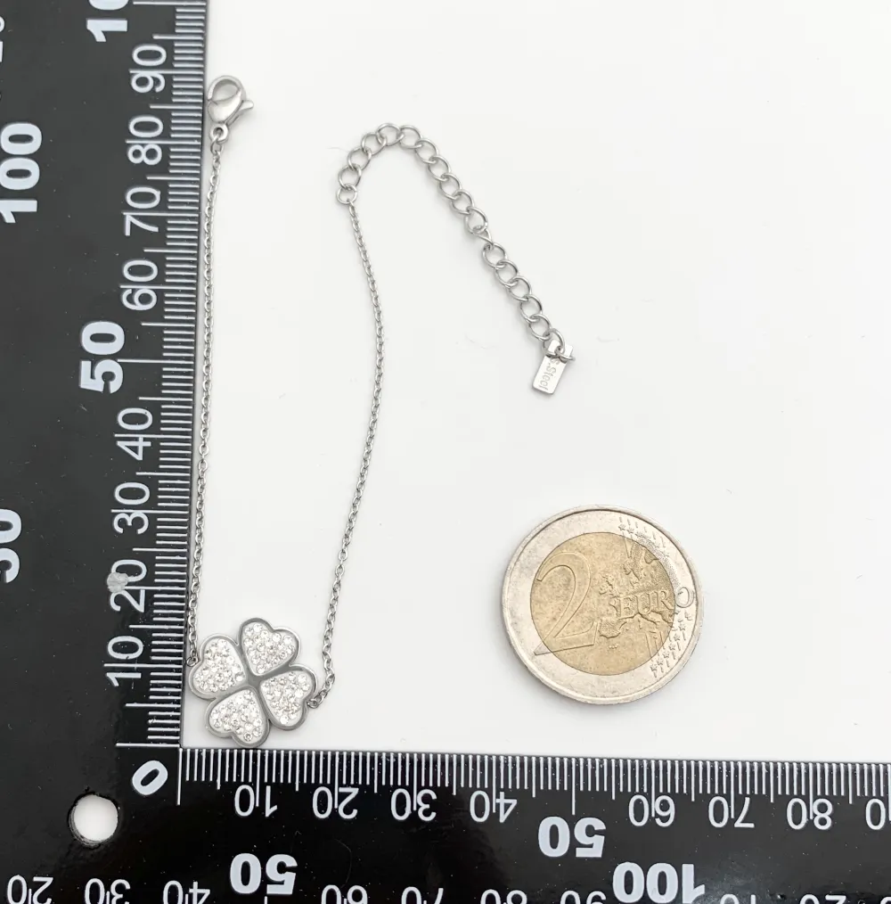 12Pz Bracciali in Acciaio con Chiusura a Moschettone + Cuscino - BPA7653-Soggetti Mix con Strass-12 Pz Bracciali in Acciaio