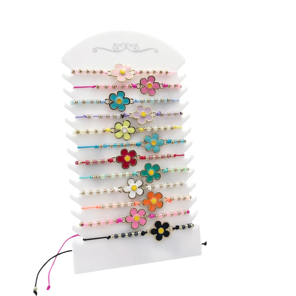 Fiore Margherita -12 Pz Bracciali Regolabili - BPM-480-74