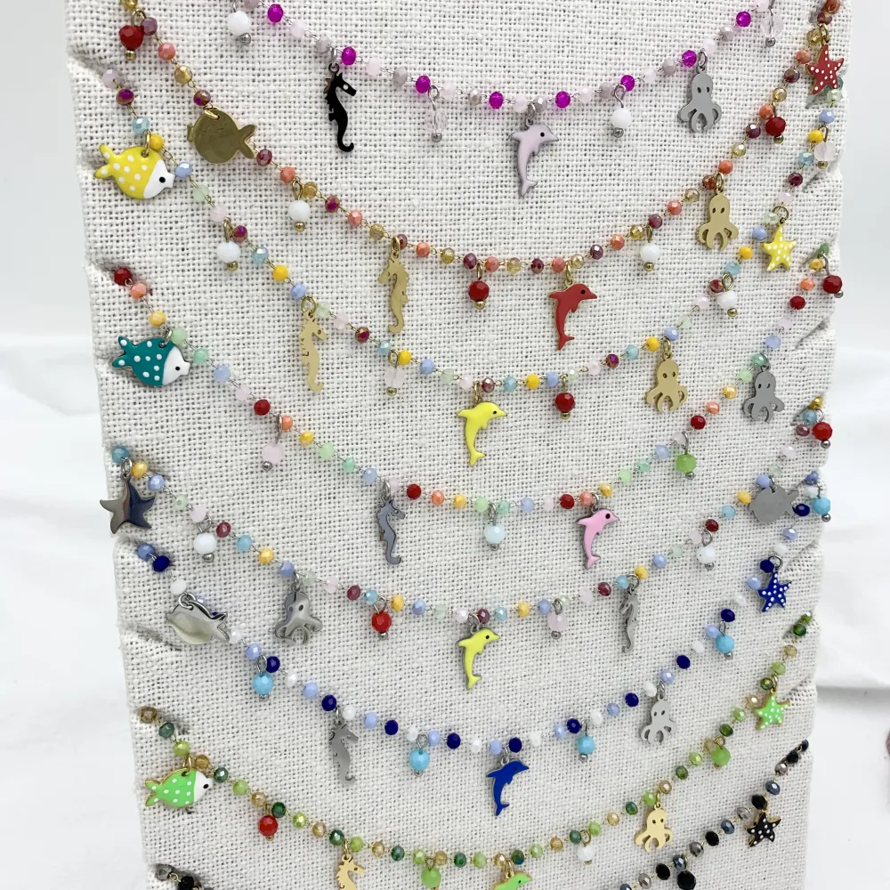 Mare Stella Marina -Collana Corta in Acciaio - CAC-103-AA153NS