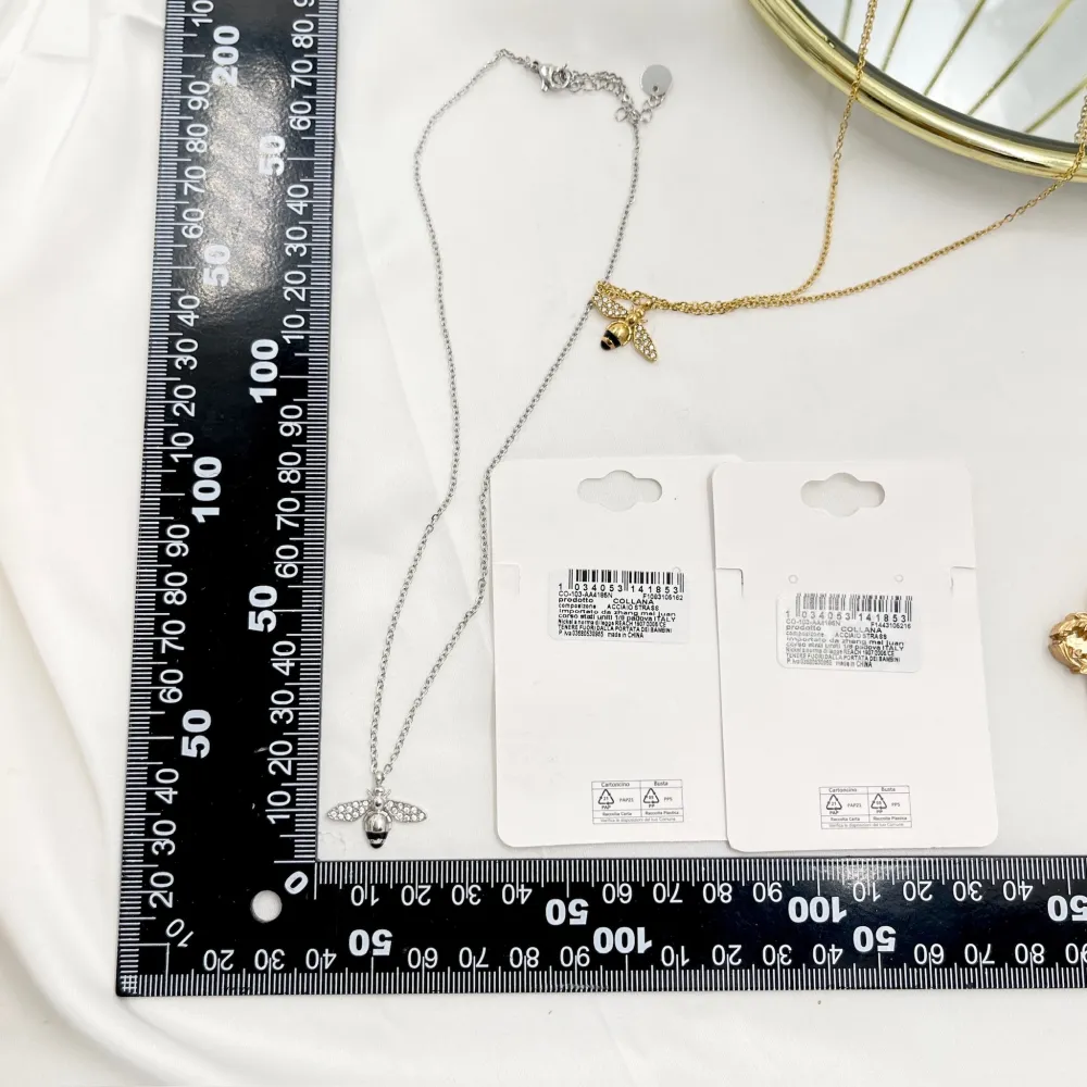 Ape-Collana Corta in Acciaio - CAC-103-AA4185N