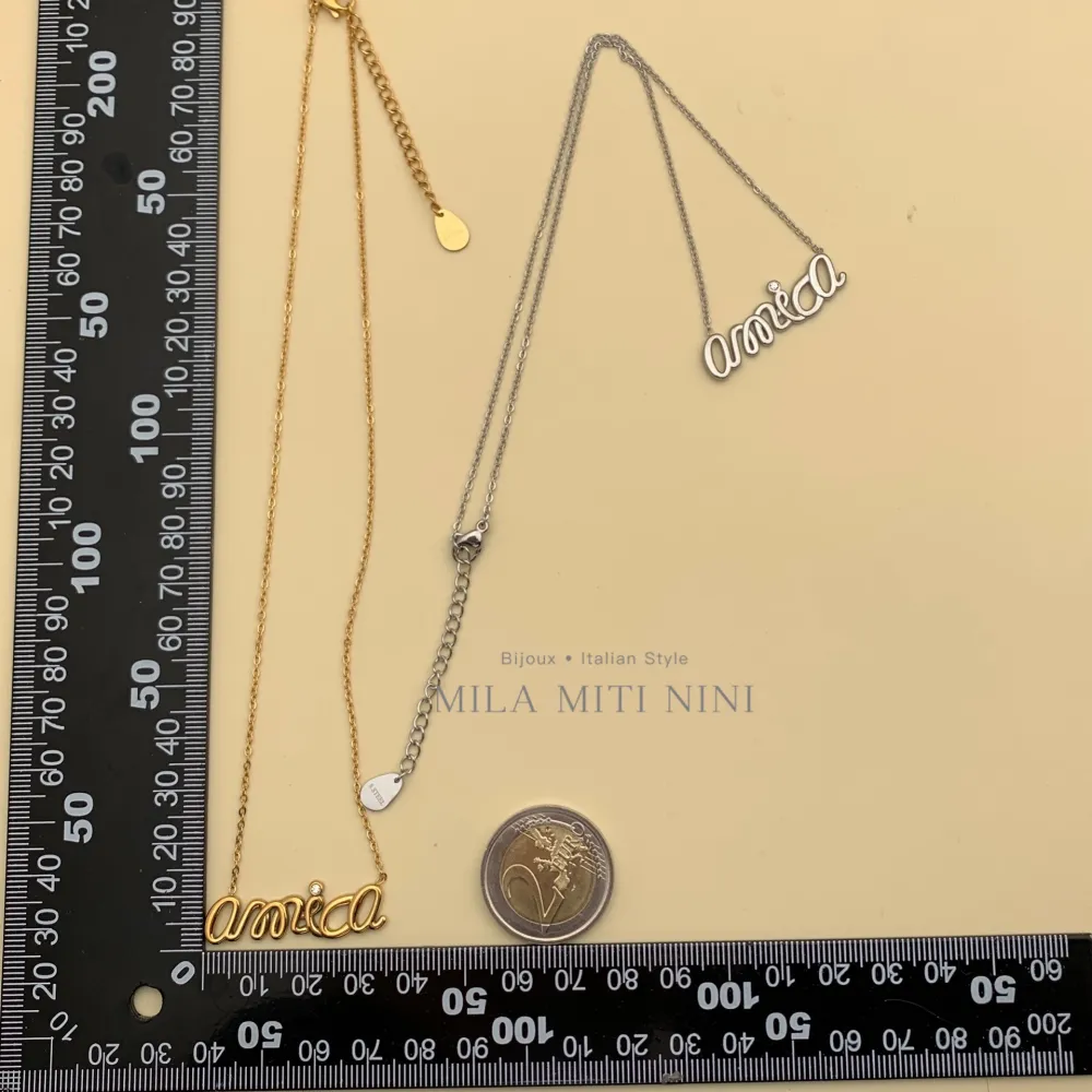 Amica-Collana Corta in Acciaio - CAC413-1674