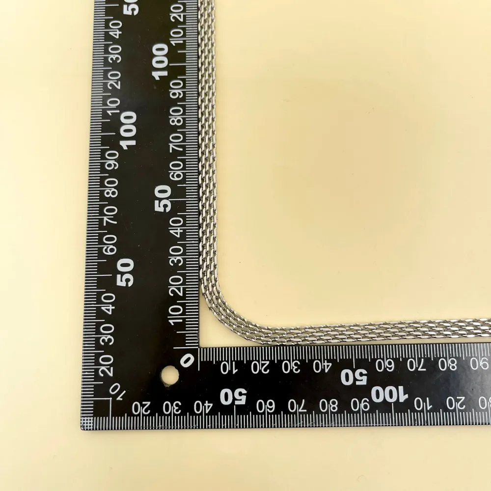 Fascia 6mm -Collana Corta in Acciaio - CAC-413-2002-6mm