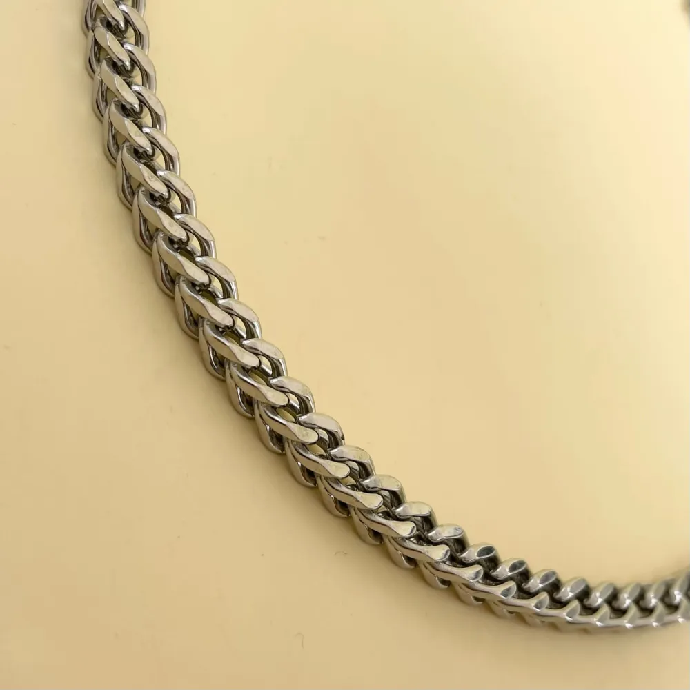 Catena -Collana Corta in Acciaio - CAC-413-2145