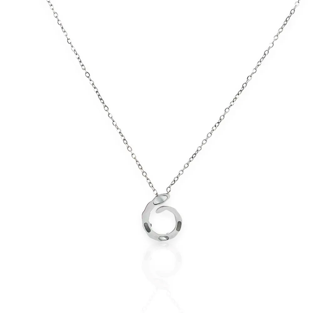 Serpente-Collana Corta in Acciaio - CAC-413-2160