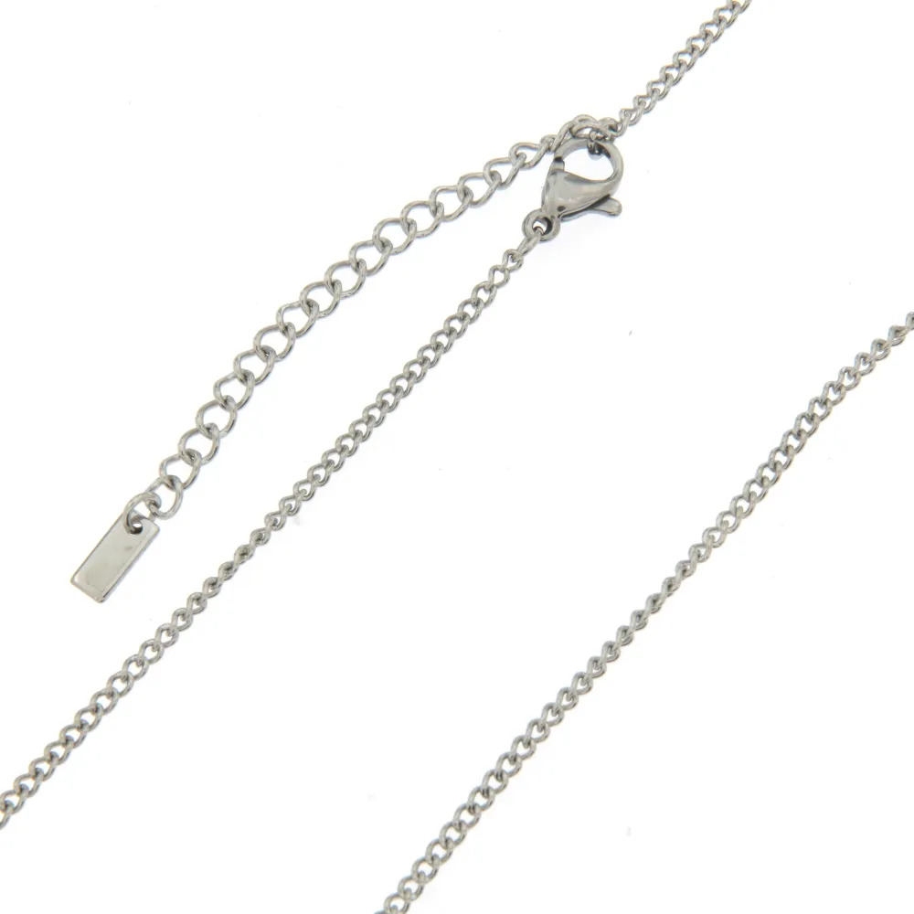 Orsetto Strass  - Girocollo in Acciaio con Strass - CAC6365-Orsetto Strass  - Girocollo in Acciaio con Strass