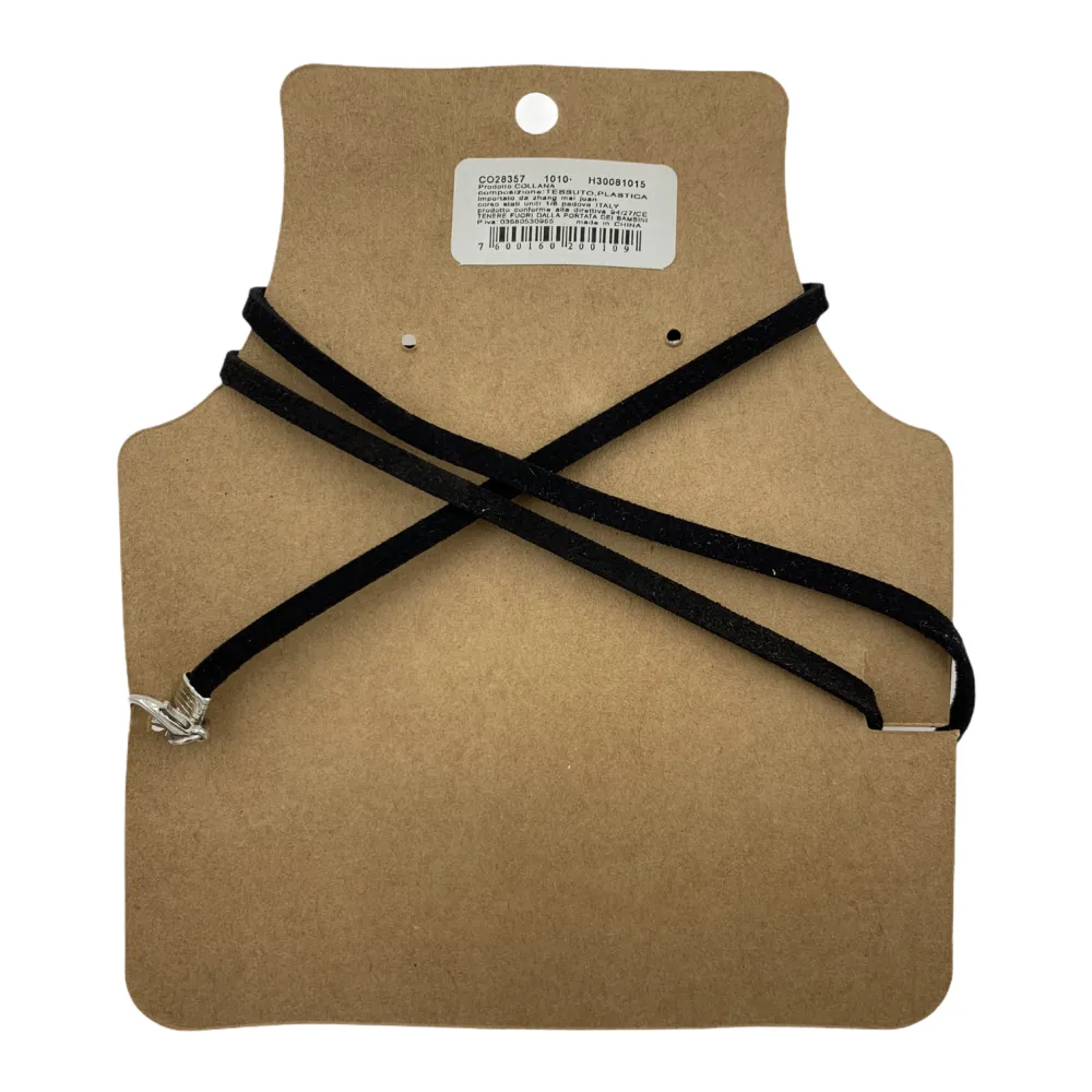 CHK6263-Perla e Punto Luce-Choker Collarino - CHK6263-Perla e Punto Luce-Choker Collarino