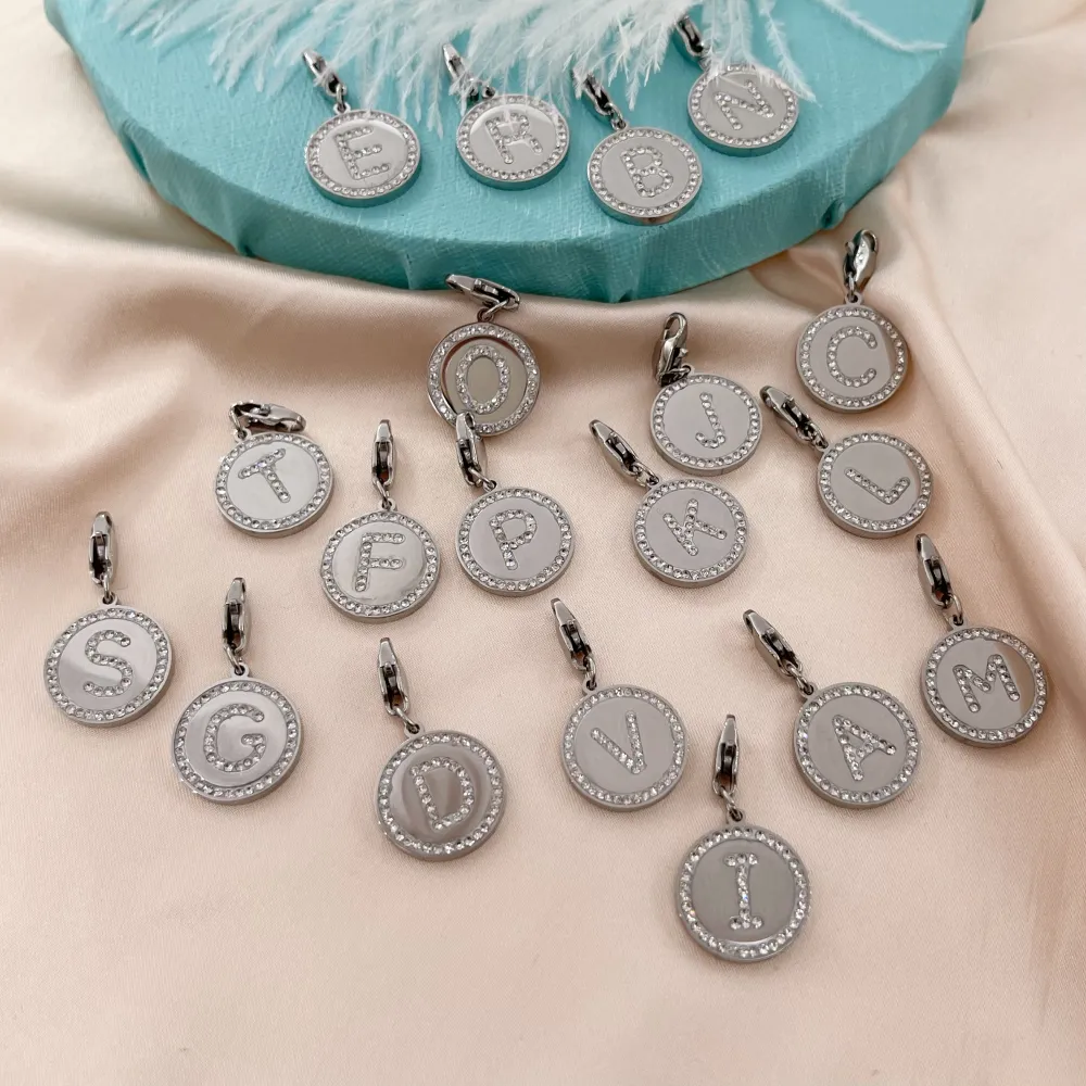 Inziale,Ciondolo con Strass - CIO-413-203