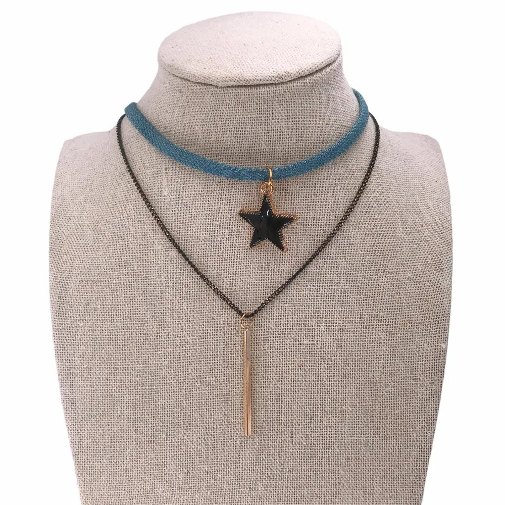 CK5921-Fiore Jeans-Choker Collarino - CK5922-Stella Jeans-Choker Collarino