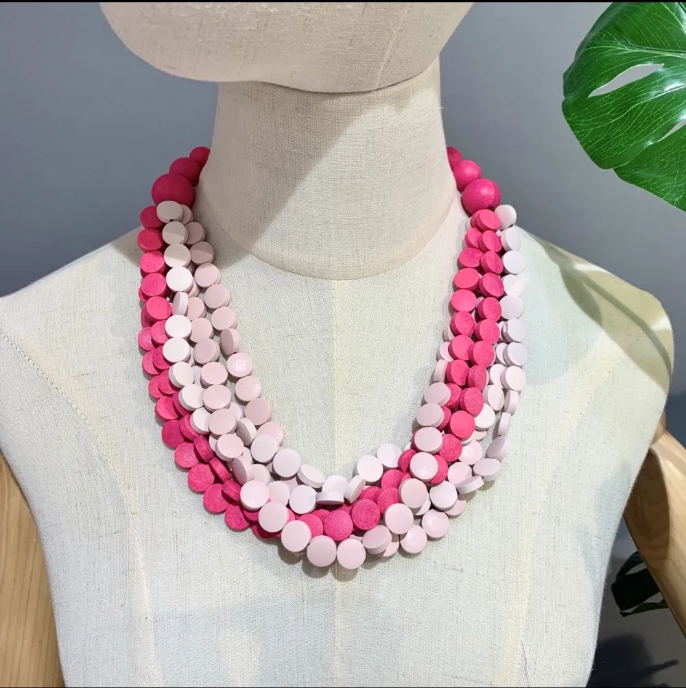 Perline Colorate-Collana Corta Moda - CMC-401-33 S