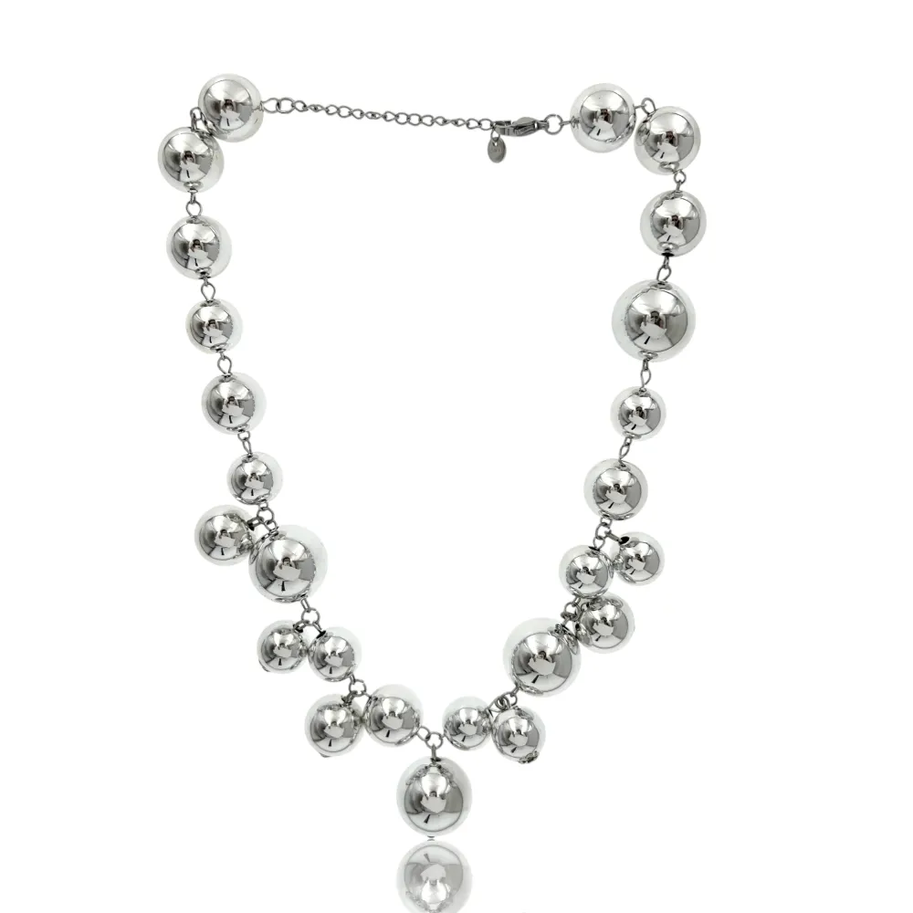 Pallina con Pendenti-Collana Corta Moda - CMC-488-49