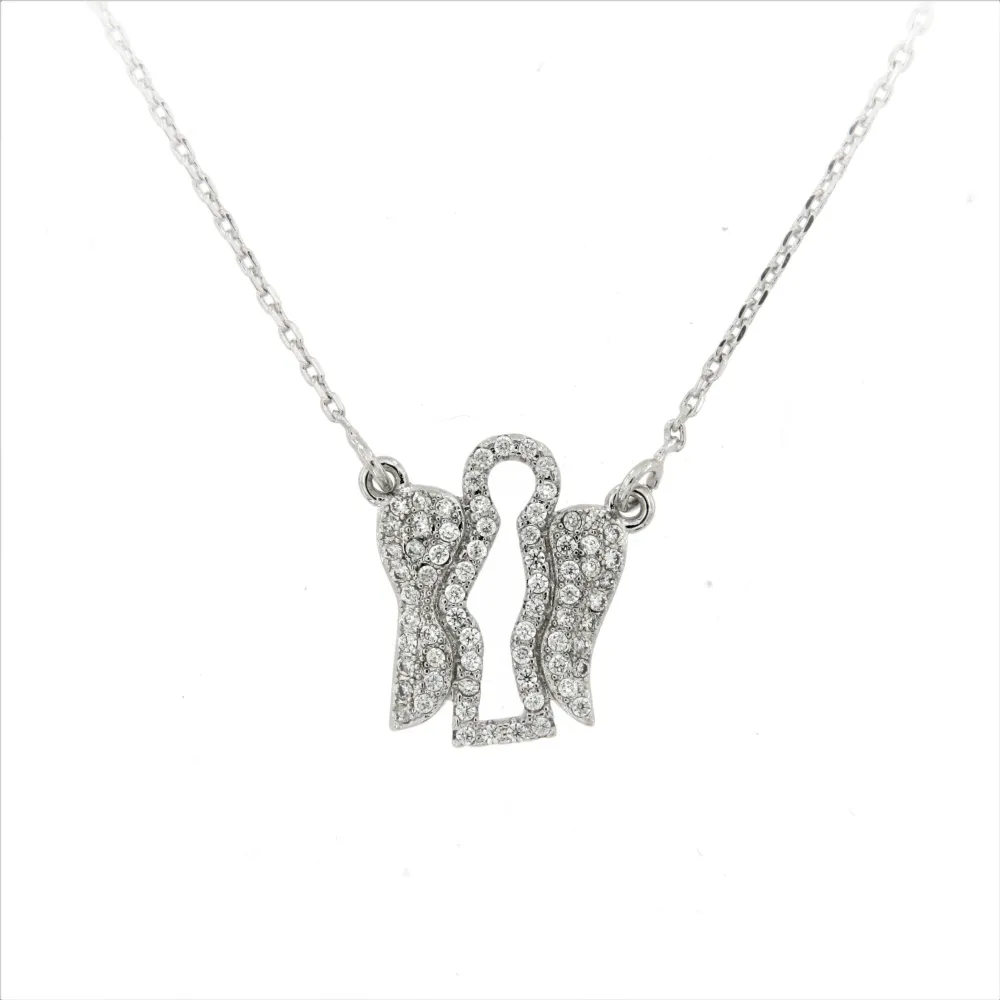 CMC6693-Angelo-Girocollo con Zirconia Xuping - CMC6693-Angelo-Girocollo con Zirconia Xuping