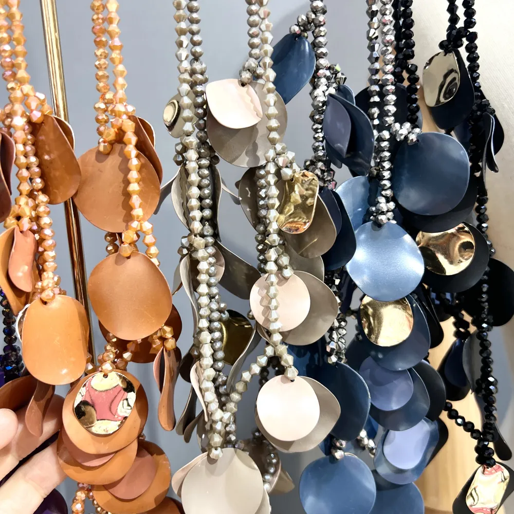 Petali Doppio-Collana Corta Moda - CMC-732-148