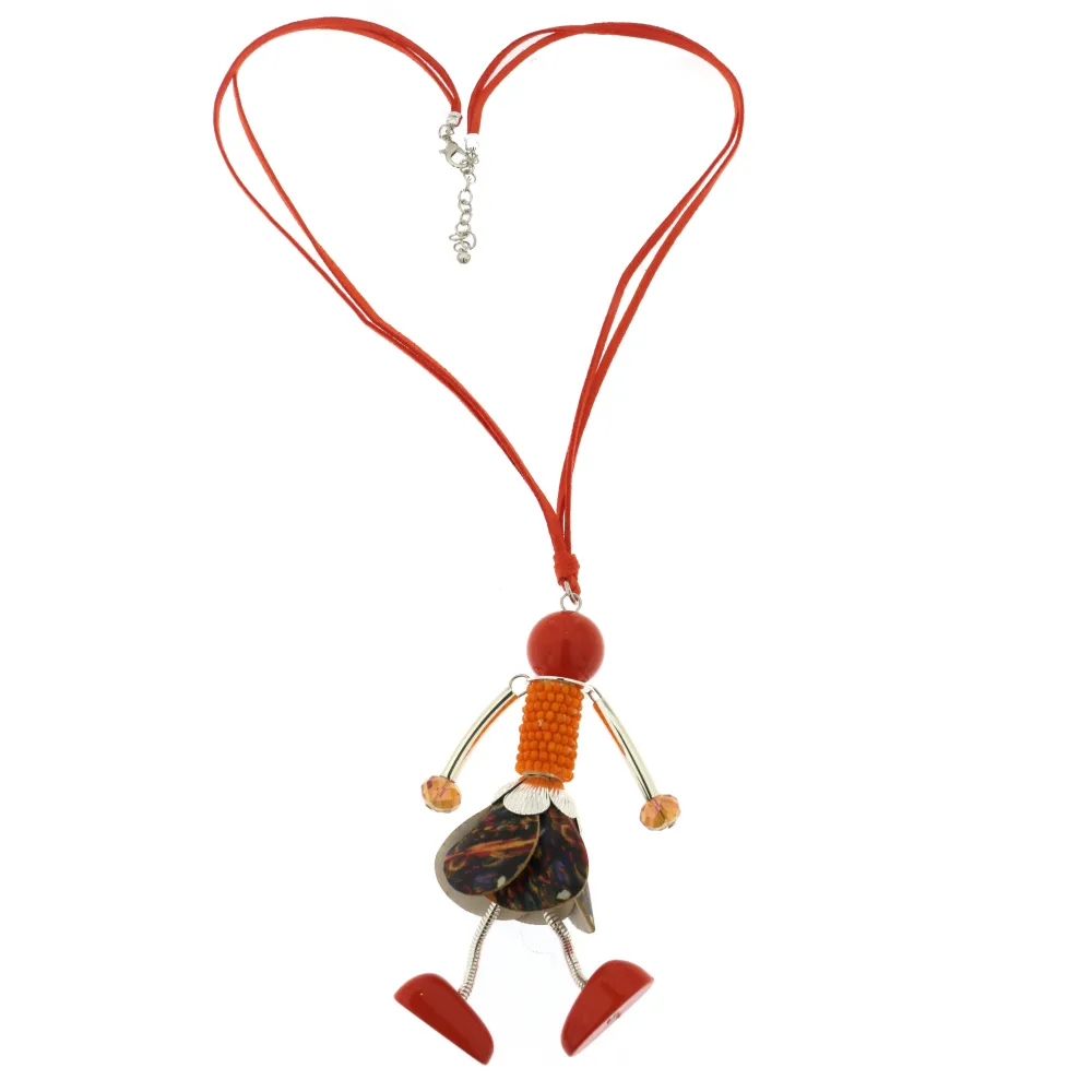 CMM3187-Bambola- Collana Lunga Moda - CML-104-127V