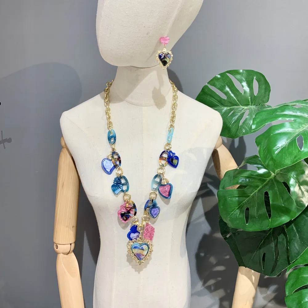 Sacro Cuore-Collana Lunga Moda - CML-13369PE