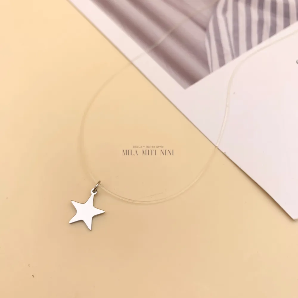 CPA7749-Fantasmino Misto - 12Pz Collane Corte in Acciaio - CPA413-02-Fantasmino Misto - 12Pz Collane in Acciaio