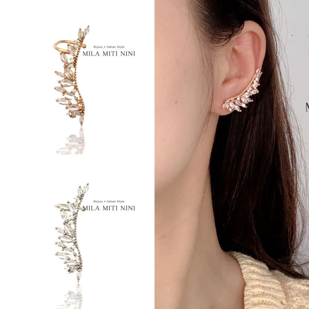 Fantasia-Earcuff con Zirconia - EAK-109-39