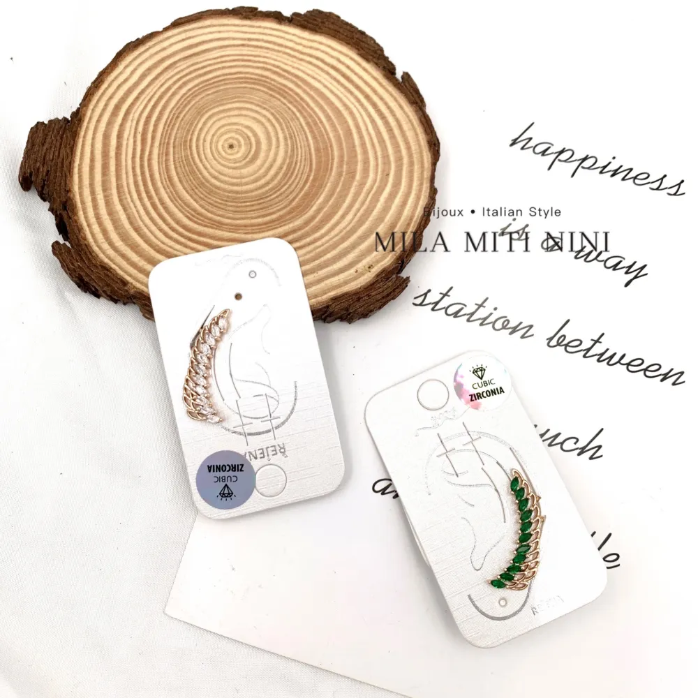 Ale-Earcuff con Zirconia - EAK-109-42