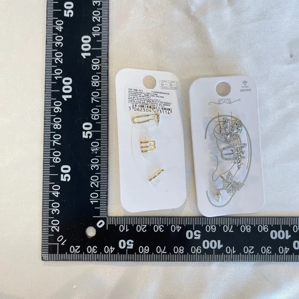 Set 3Pz  -Earcuff con Zirconia - EAK-506-311