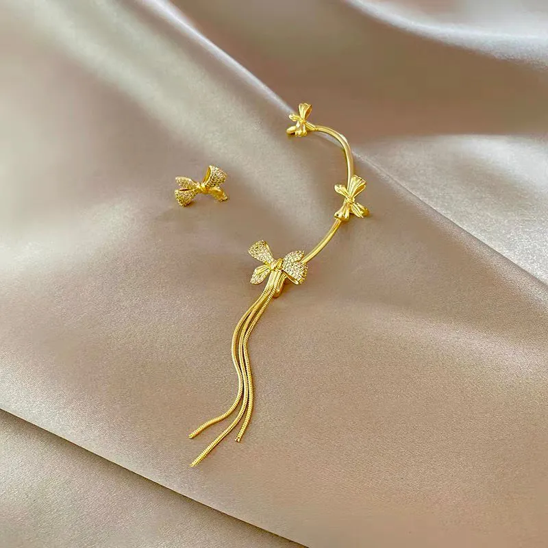 Fiocco -Earcuff con Pendenti - EAK-705-14