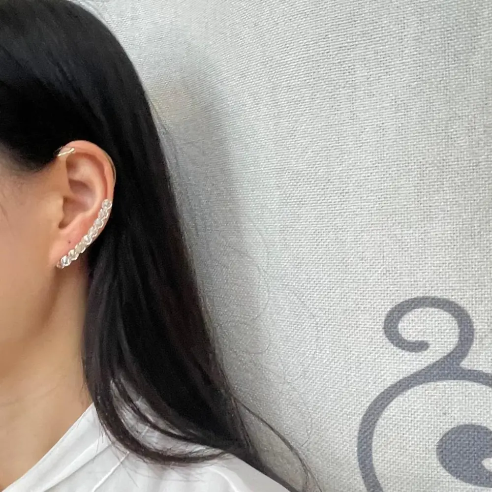 Strass-Earcuff con Zirconia - EAK-705-18