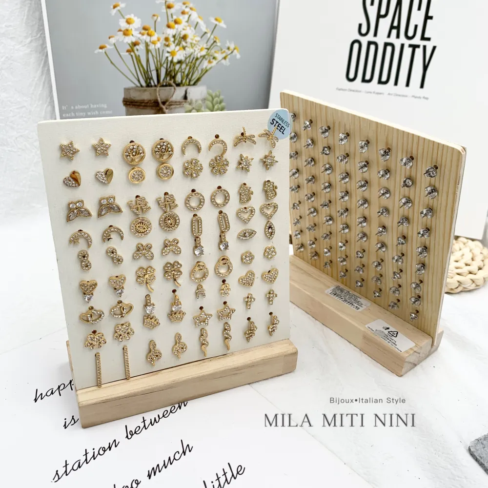 Espositore Porta Orecchini a lobo per 36 Paia di Orecchini-Espo - ESP-701-30