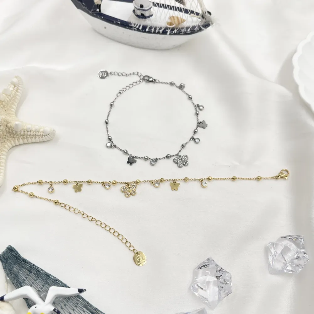 Farfalla-Cavigliera in Acciaio - KAV-103-AA4664B