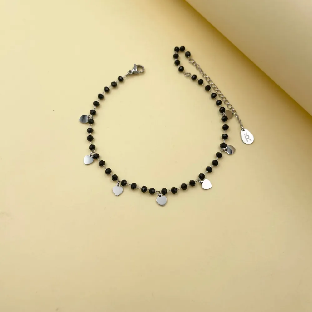 Cuore Rosario-Cavigliera in Acciaio - KAV-413-1584