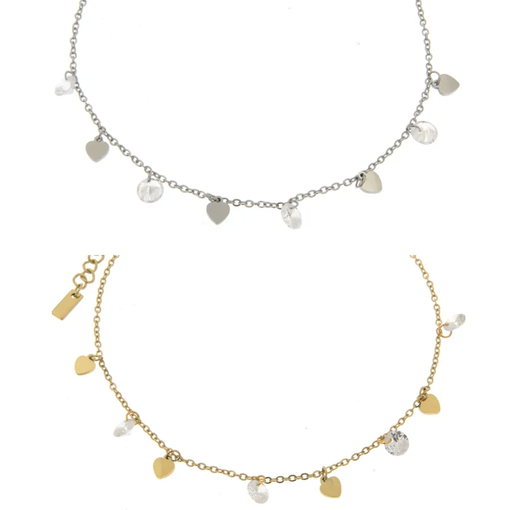 Cuore P.luce 3084 - Cavigliera in Acciaio - KAV-413-211