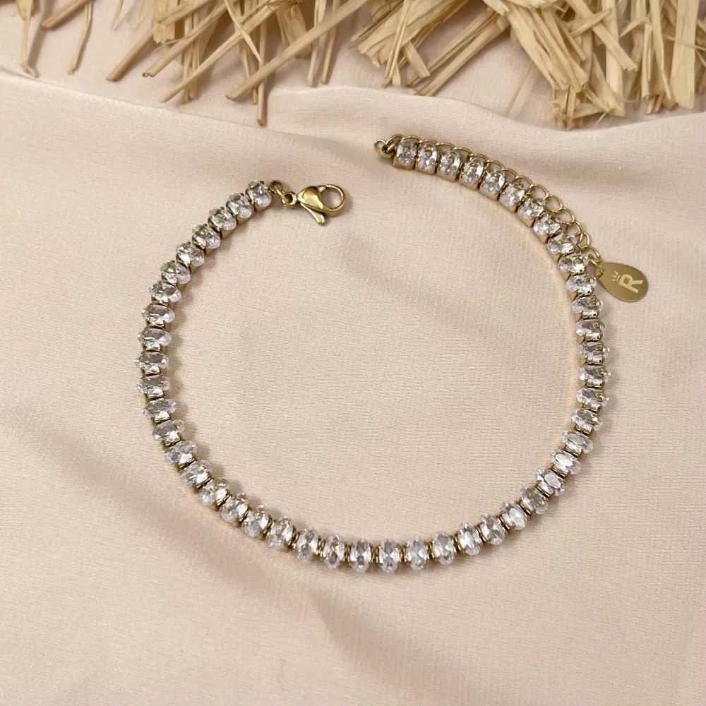 Tennis Ovale-Cavigliera in Acciaio - KAV-413-320