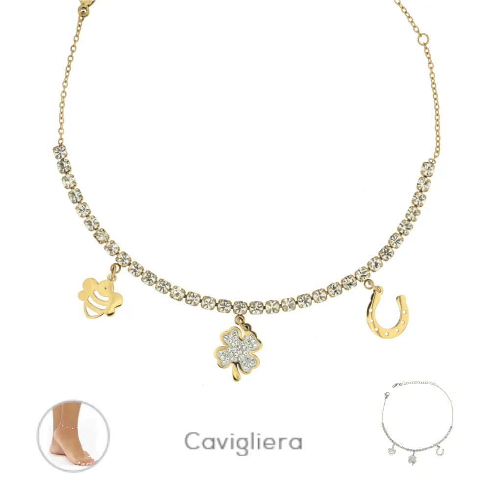 KAV-Fortuna 5257- Cavigliere in Acciaio - KAV-413-A72