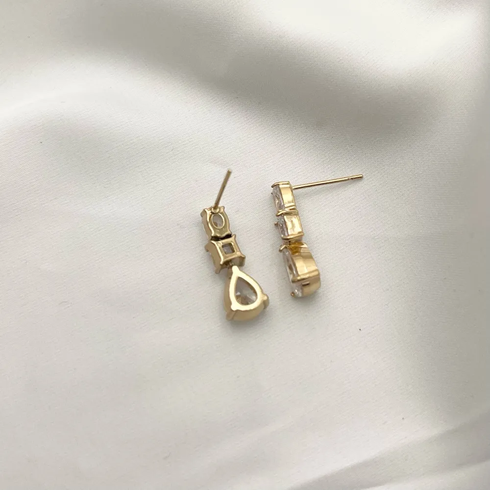 Punto Luce Goccia-Orecchini in Acciaio - OAP-103-AA1650E