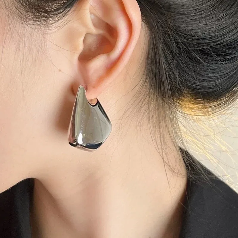 Orecchini Bombato-Orecchini in Acciaio - OAP-103-AA4307E