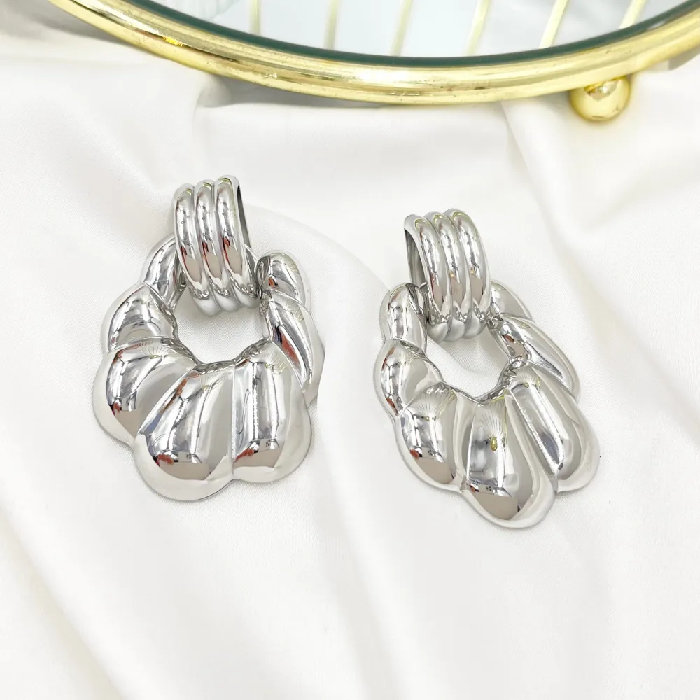 Pendente -Orecchini in Acciaio - OAP-103-AA4655E