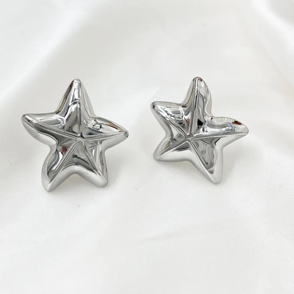 Stella Marina-Orecchini in Acciaio - OAP-103-AA4990E