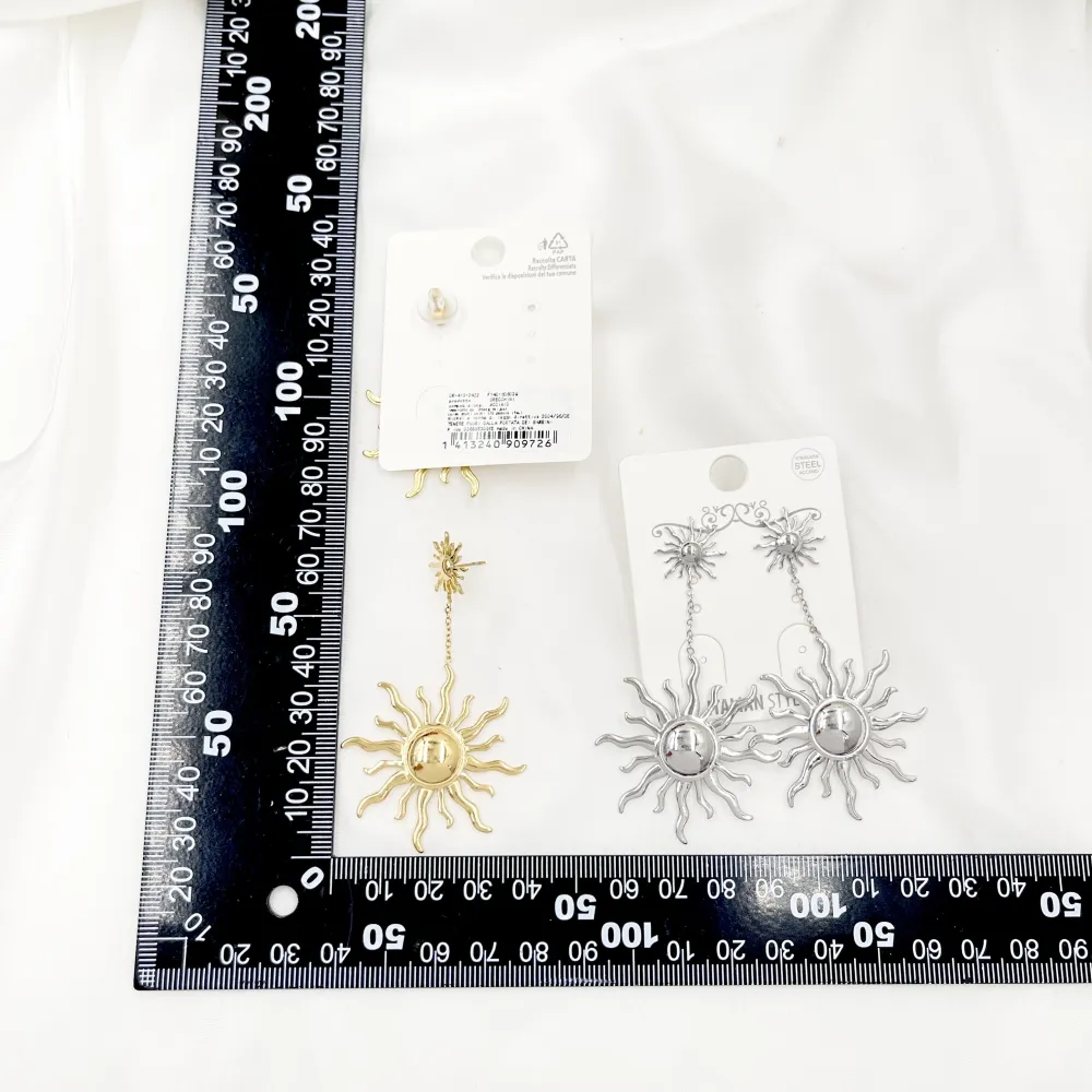 Sole-Orecchini in Acciaio - OAP-413-2422