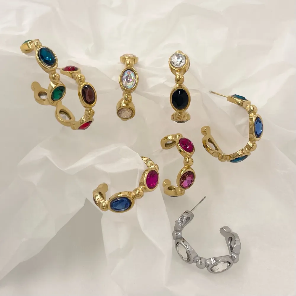 Cerchio -Orecchini in Acciaio - OAP-732-100