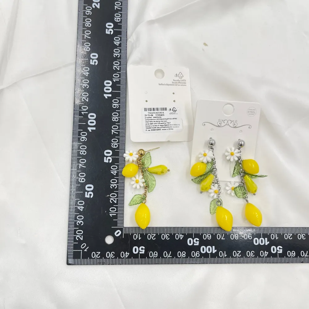 Limone-Orecchini in Acciaio - OAP-732-404