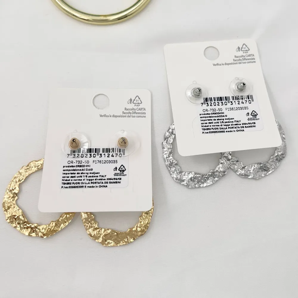 Cerchio -Orecchini in Acciaio - OAP-732-50