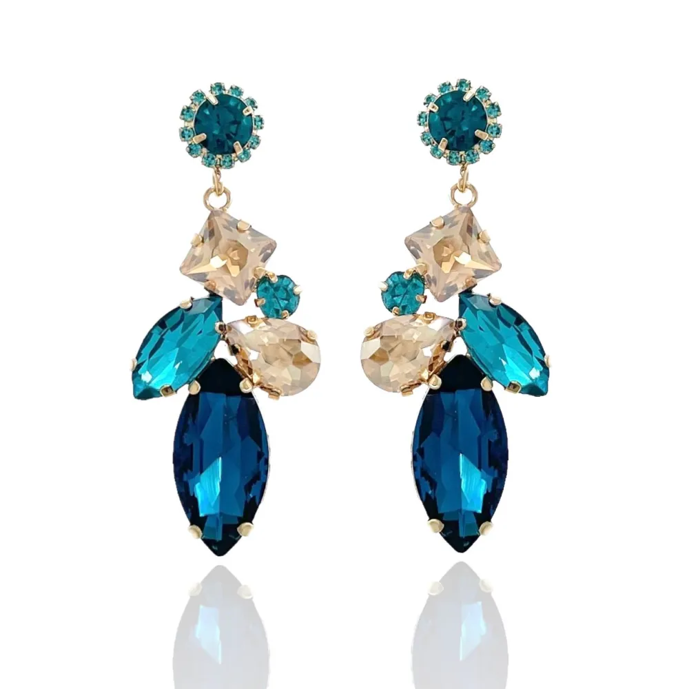 Fantasia-Orecchini Moda Vetro - OMM-381-200